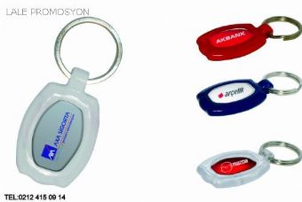 promosyon plastik anahtarlık - 1001